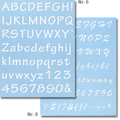 Alphabet Schablonen
