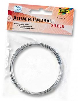 Aluminiumdraht, silberfarben