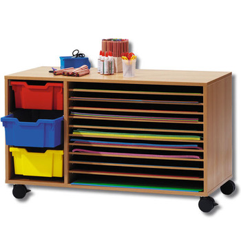 Bastelpapierwagen