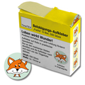 Belobigungs-Aufkleber Fuchs