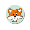 Belobigungs-Aufkleber Fuchs