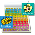 Block Mini-Sticker Englisch, 1.076 Stk.