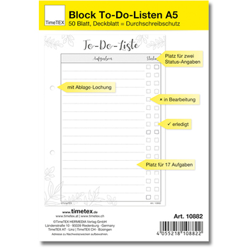 Block To-Do-Liste A5