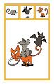 Cat & Rat Quartett *Sale*