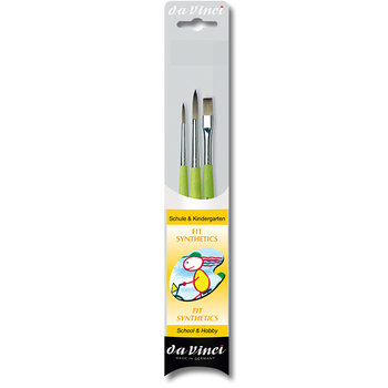 da Vinci FIT SYNTHETICS Allround-Pinsel-Set