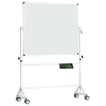 Fahrbares Whiteboard aus Premium Stahlemaille