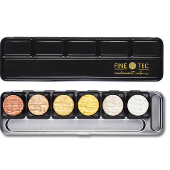 Fine Tec Perlglanzfarben 6er-Sets