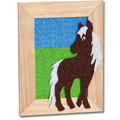 Frottee-Moosgummi 20 x 29 cm/6 Bogen