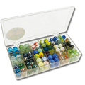 Glasmurmel-Box