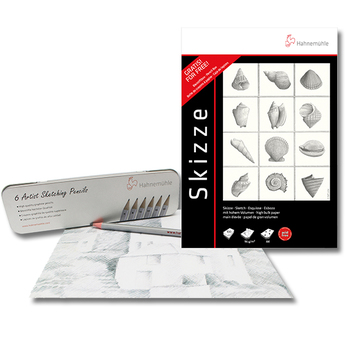 Hahnemühle Skizze + Gratis Bleistiftset
