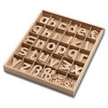 Holz-Alphabet