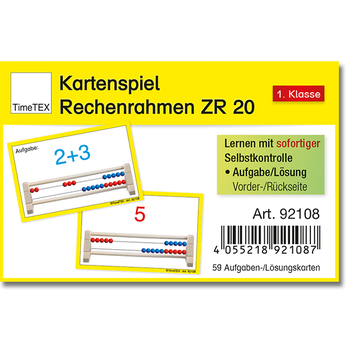 Kartenspiel Rechenrahmen