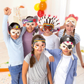 Kindermasken-Set Cowboy & Co.