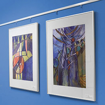 Leha-Bilderschienen-Set 3 m