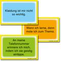 Lerntyp-Karten, 60 Stück