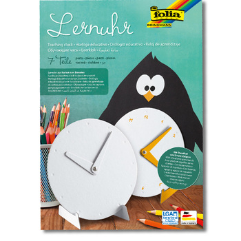 Lernuhr aus Karton *Sale*
