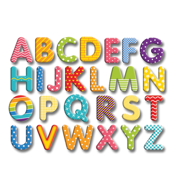 Magnet-Buchstaben + Ziffern