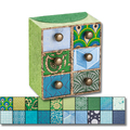 Naturpapier-Block Colours of India
