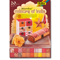 Naturpapier-Block Colours of India