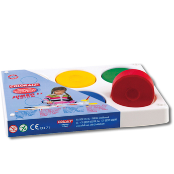 Palette befüllt mit 6 Temperablocks