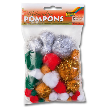 Pompons Weihnachten *Sale*