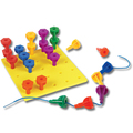 Riesensteckspiel Zahlen, Farben