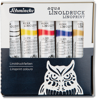 Schmincke Linoldruckfarben-Set