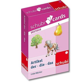 Schubicards: der-die-das