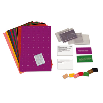 Sprachkästen, Kartenmaterial (bedruckt)