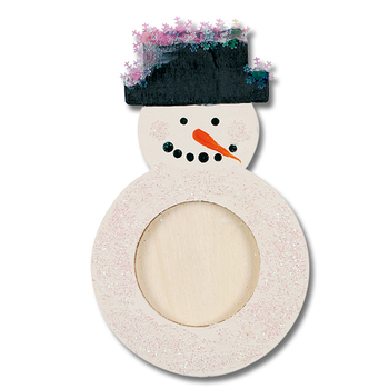 Teelichthalter Schneemann