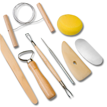 Töpferwerkzeug-Set 8-teilig
