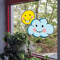 Wetter-Fensterfolien A3, 6 Stk.