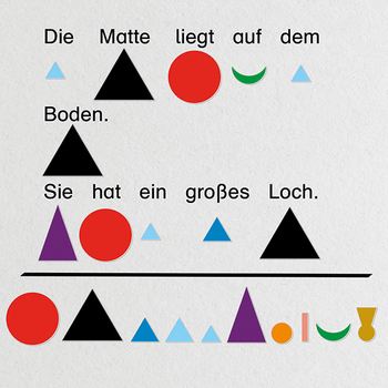 Wortarten-Symbole Pappe, 1.200 Stk.