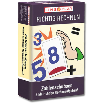 Zahlenschubsen – Bilde richtige Rechenaufgaben!