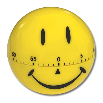 Zeitdauer-Uhr Smiley